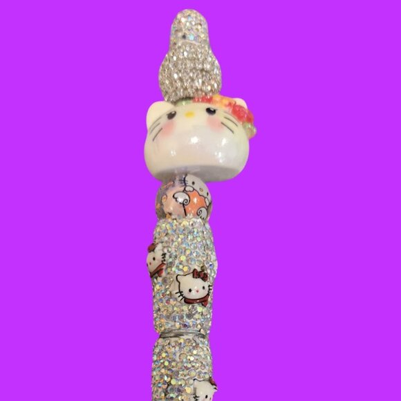 HELLO KITTY RHINESTONE PEN~ NEW!! - Picture 1 of 3
